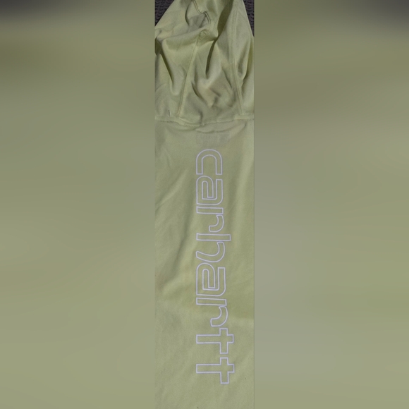 Carhartt Men's Force Sun Defender Lightweight Light Green Hooded Size L - Picture 7 of 12